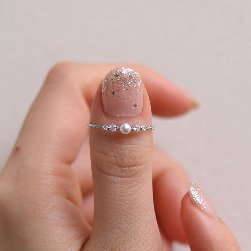 Pearl Statement Ring